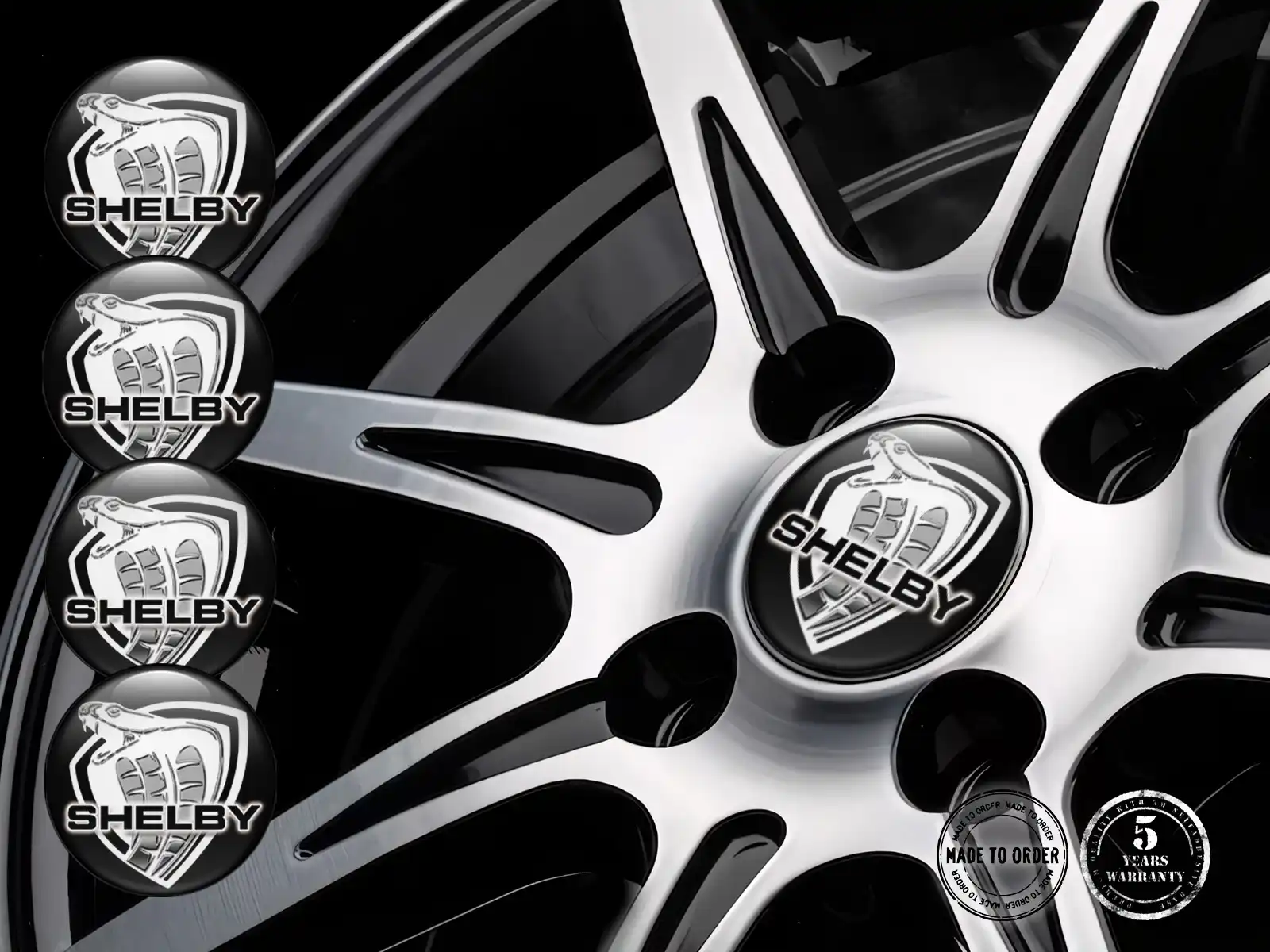Wheel Decals Edition Custom Resin Stickers